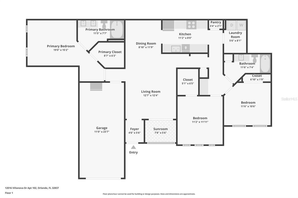 Image 4 of property listing at 12016 VILLANOVA DRIVE 102, Orlando, FL 32837