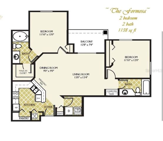 10121 COURTNEY PALMS BOULEVARD 103, Tampa, FL 33619