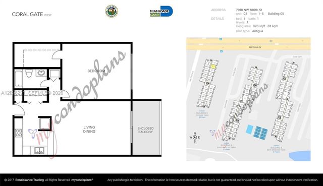 7010 NW 186th Street 5303, Hialeah, FL 33015
