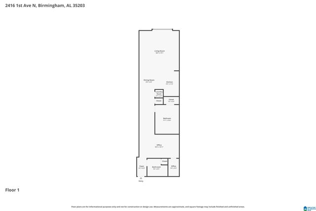 2416 1st Ave N Apt 13, Birmingham, AL 35203