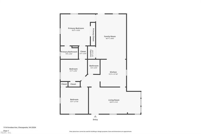 1114 Ferebee AVE, Chesapeake, VA 23324