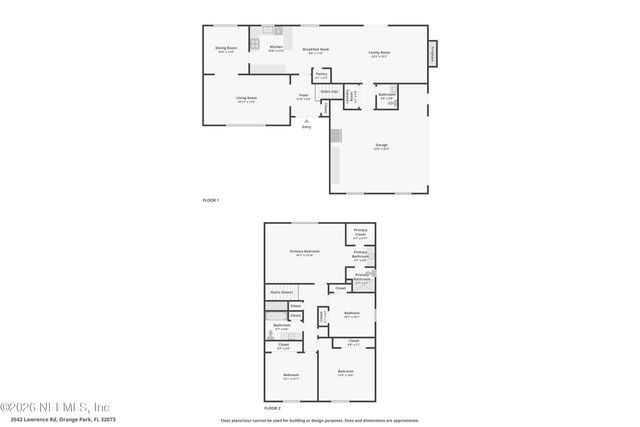 3543 LAWRENCE Road, Orange Park, FL 32073