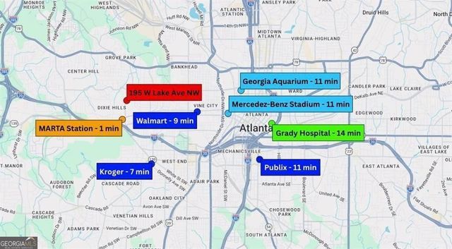 195 W Lake Avenue NW 1, Atlanta, GA 30314