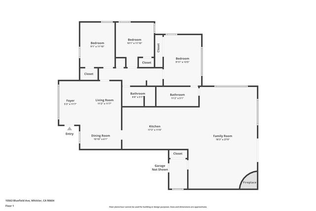 10563 Bluefield, Whittier, CA 90604