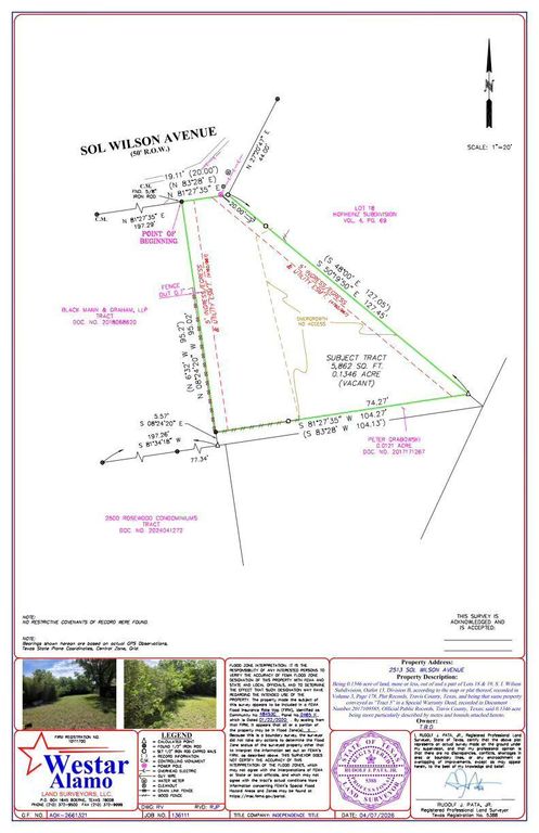 2513 Sol Wilson Ave, Austin, TX 78702