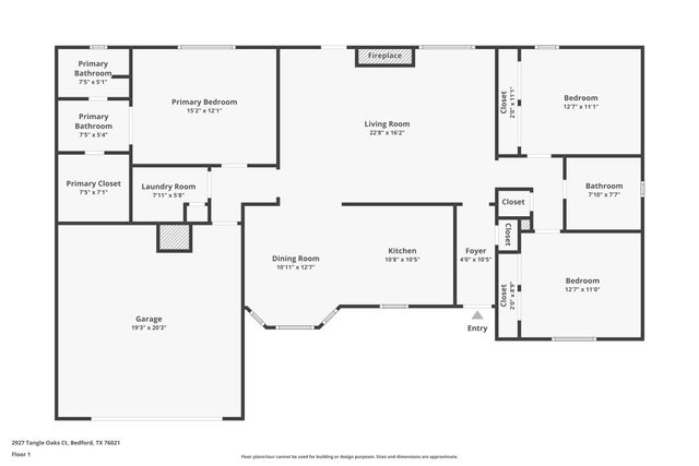 2927 Tangle Oaks Court, Bedford, TX 76021