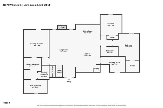 1067 SW Conch Circle, Lee's Summit, MO 64064
