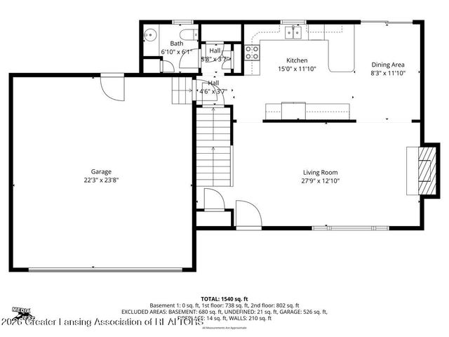 1110 Powderhorn, Lansing, MI 48917