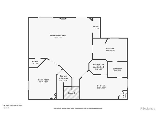 5547 Quail St, Arvada, CO 80002