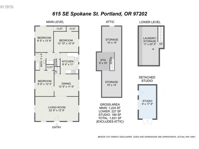 615 Se SPOKANE St, Portland, OR 97202