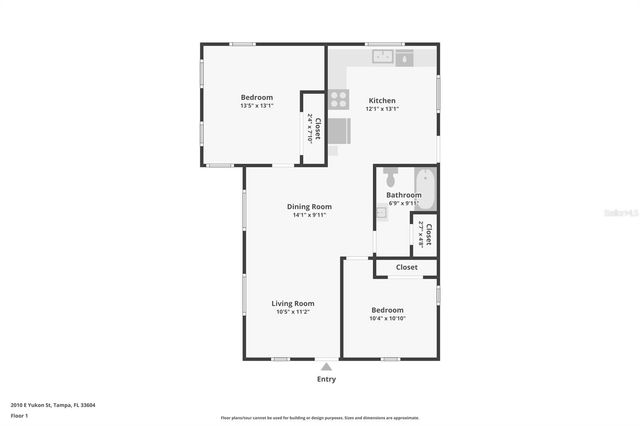 2010 E YUKON STREET, Tampa, FL 33604