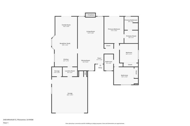 3430 Whitehall Court, Pleasanton, CA 94588