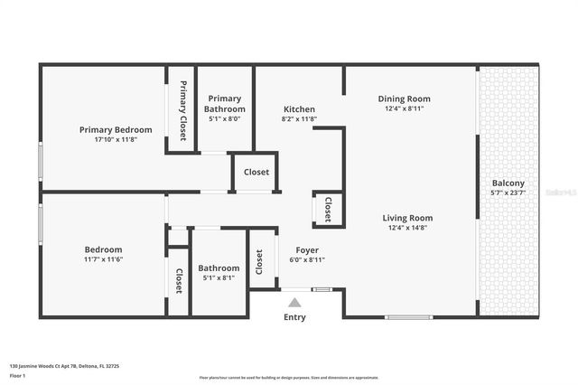 130 JASMINE WOODS COURT 7B, Deltona, FL 32725