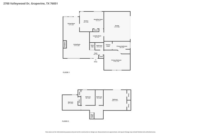 2700 Valleywood Drive, Grapevine, TX 76051