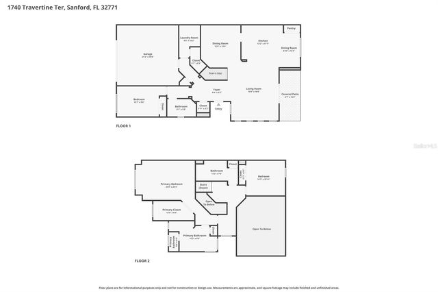1740 TRAVERTINE TERRACE, Sanford, FL 32771