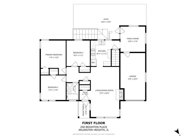 208 N Brighton Place, Arlington Heights, IL 60004