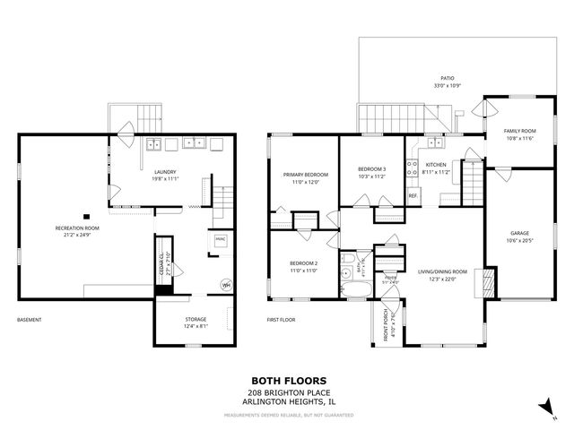 208 N Brighton Place, Arlington Heights, IL 60004