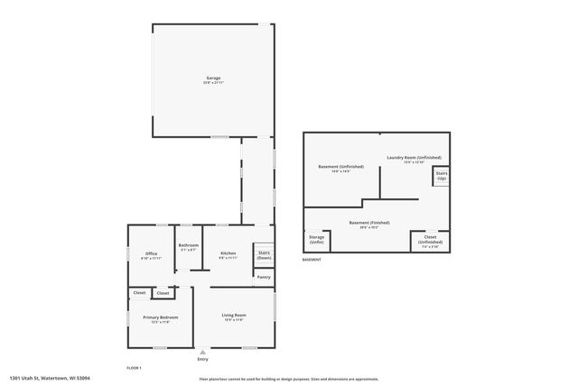 1301 Utah STREET, Watertown, WI 53094