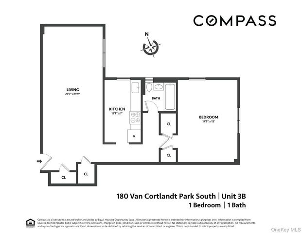 180 Van Cortlandt Park S 3B, Bronx, NY 10463