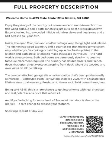 4239 St Rt 132, Batavia Twp, OH 45103