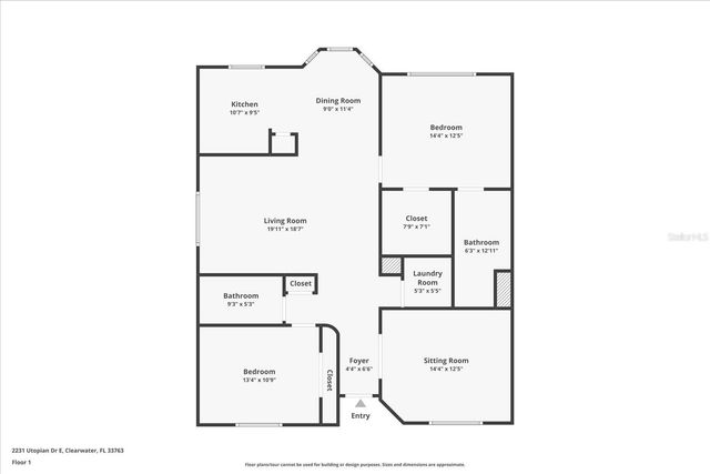 2231 UTOPIAN DRIVE E 309, Clearwater, FL 33763