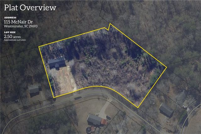 115 McNair Drive, Westminster, SC 29693