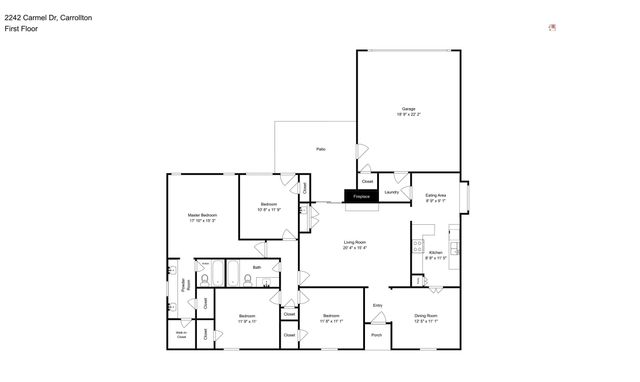 2242 Carmel Drive, Carrollton, TX 75006