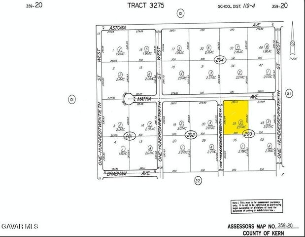 11800 Matra Ave & 118th St West, Rosamond, CA 93560