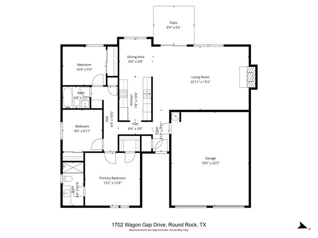 1702 Wagon Gap DR, Round Rock, TX 78681