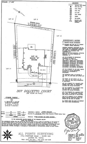 307 Dolcetto CT, Lakeway, TX 78738