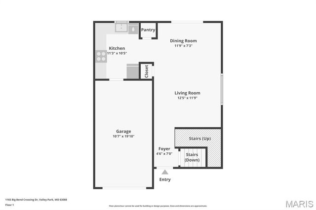 1165 Big Bend Crossing Drive, Valley Park, MO 63088