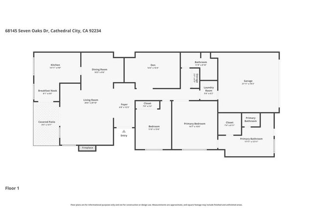 68145 Seven Oaks Place, Cathedral City, CA 92234