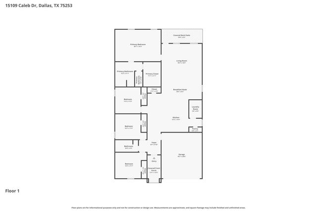 15109 Caleb Drive, Dallas, TX 75253
