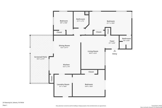 217 beverly, Schertz, TX 78154