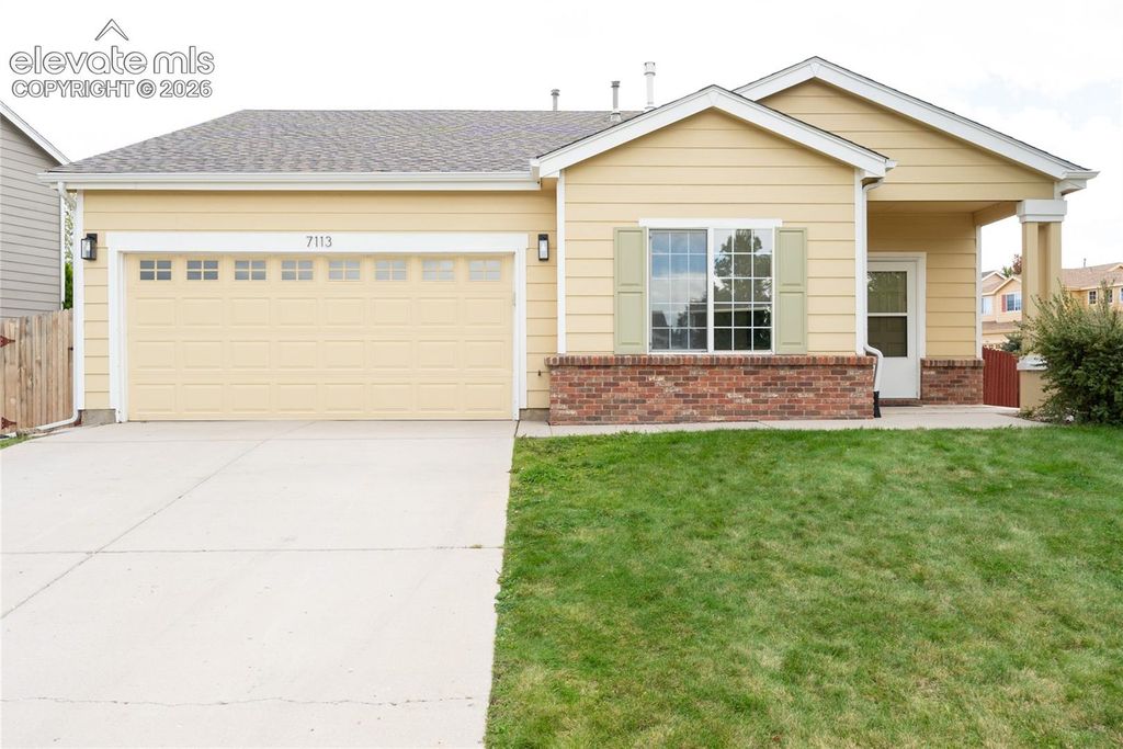 7113 Westerner Drive, Colorado Springs, CO 80922 — exterior
