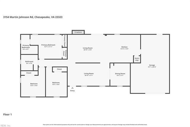 3154 Martin Johnson RD, Chesapeake, VA 23323
