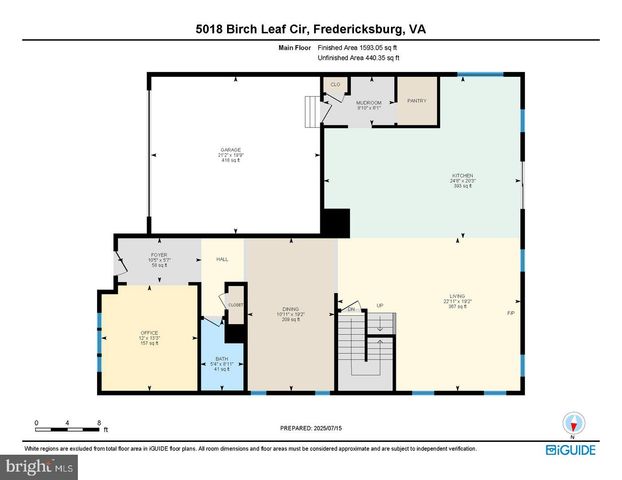 5018 BIRCH LEAF CIR, Fredericksburg, VA 22407