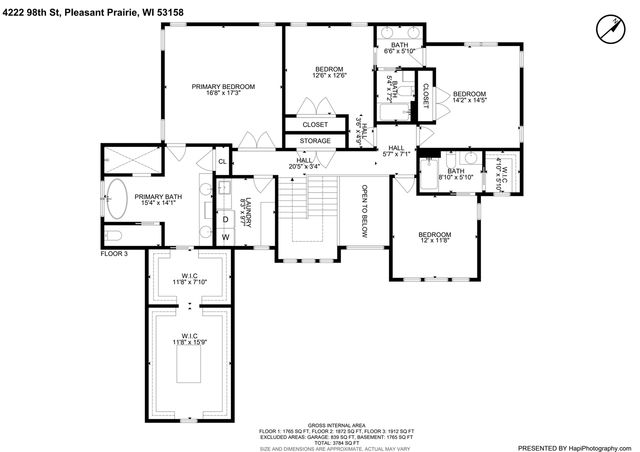 4222 98th STREET, Pleasant Prairie, WI 53158
