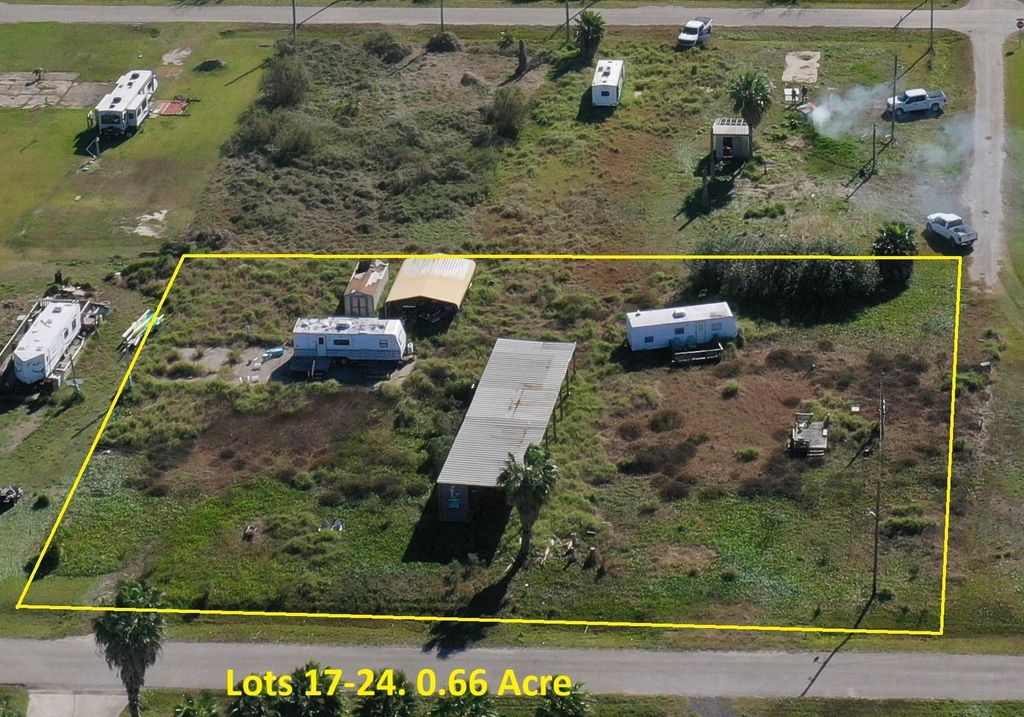 Lots 17-24 Front St Street, Port Bolivar, TX 77650