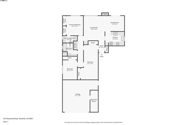 1213 Rosewood Way, Alameda, CA 94501