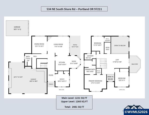 534 NE South Shore Rd, Portland, OR 97211