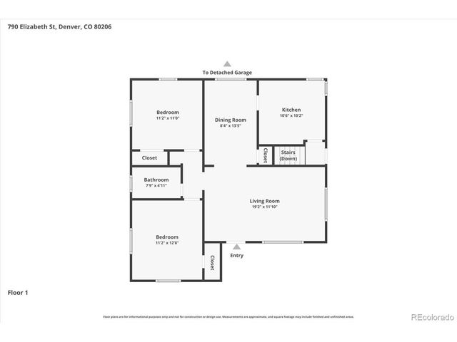 790 Elizabeth St, Denver, CO 80206
