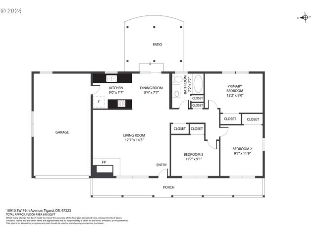 10910 Sw 74TH Ave, Portland, OR 97210