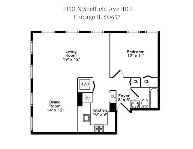 3150 N Sheffield Avenue 403, Chicago, IL 60657