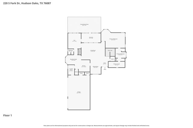 220 S Fork Drive, Hudson Oaks, TX 76087