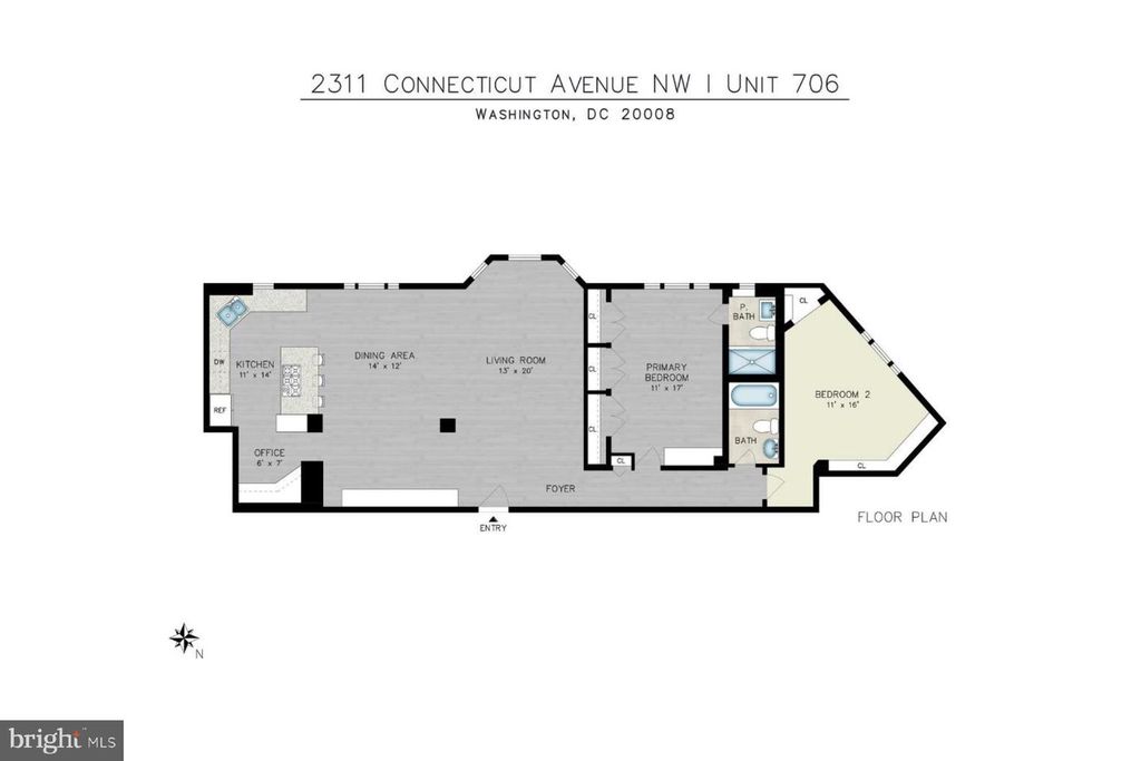 2311 CONNECTICUT AVE NW #706, Washington, DC 20008