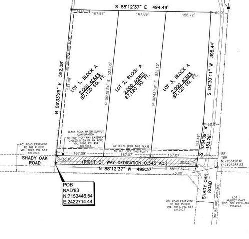 0000 Shady Oak Drive, Aubrey, TX 76227