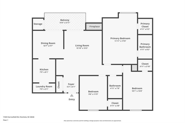 11023 Harrowfield Road, Charlotte, NC 28226