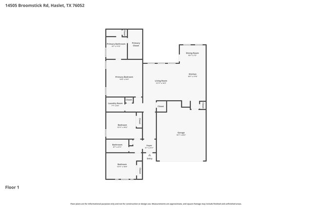 14505 Broomstick Road, Fort Worth, TX 76052