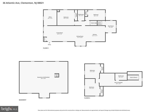 36 ATLANTIC AVE, Clementon, NJ 08021